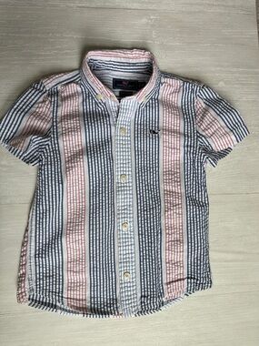 Vineyard Vines Short-Sleeve Whale Shirt 100% Cotton